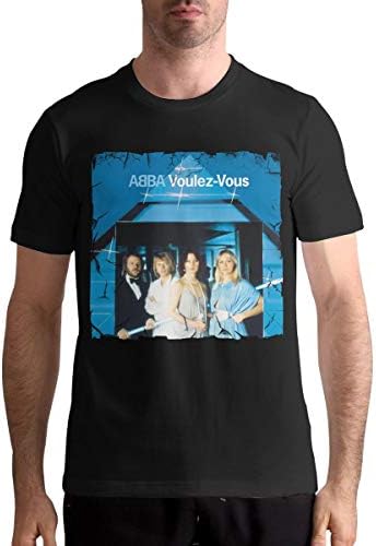 Abba Voulez-Vous Man Casual Loose Short T Shirt