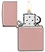 Zippo High Polish Rose Gold Pocket Lighterthumb 2