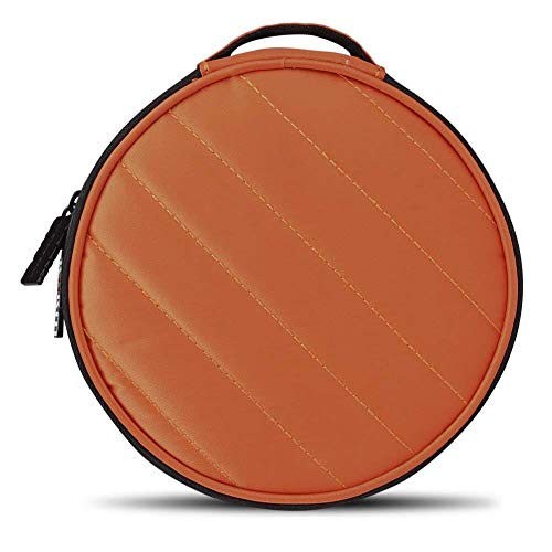 CD/DVD Portable Carry Wallet BUBM 32 CD Disc Capacity Waterproof Storage Case Compact and Easy to Store for Car Home and Travel Orange