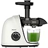 Jocuu Slow Masticating Juicer with Soft/Hard Modes Easy to Clean Quiet Motor & Reverse Function Cold Press Juicer for…