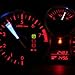 Partsam 10x T5 37 73 74 2721 Wedge Instrument cluster Panel LED Light Bulb Lamp Red For 2004-2011 Chevrolet Colorado