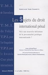 Les  sujets du droit international pénal