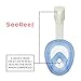 SeeReef Full Face Snorkel - Snorkeling Mask Set See 180 Degrees Underwater with New 4 Valve Anti Fog Technology