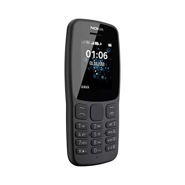 Nokia-106-Dual-Sim-2018-Dark-Grey-With-LED-Torch-FM-Radio-Big-Button-Phone Nokia 106 all carriers 4GB Dual Sim 2018 Dark Grey With LED Torch - FM Radio - Big Button Phone