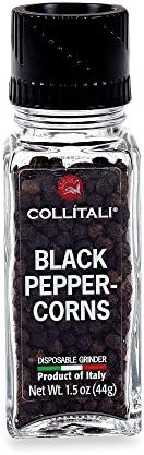Collitali Disposable Black Peppercorn Grinder