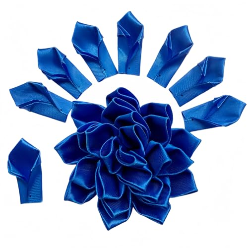 Satin Ribbon Rose Petal Flower Petals
