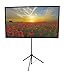 GO-70 Portable Projector Screen | 70 inch | Mounts on Tripod AND Wall | 16:9 format | 9 lbs | 2 minute setup | Includes Carrying Bag | For Mobile presentation and Home Entertainment |4K Ultra HD ready