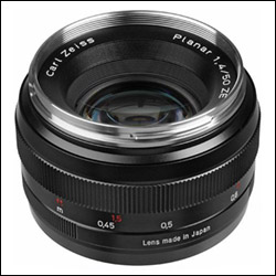 Carl Zeiss Planar T* 50mm f/1.4 Lens