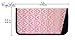 2 Pack Soft Slip In Eyeglass Case For Women- Floral, Heart, & Daisy Assortments