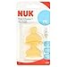 NUK Wide Neck Latex Teat x2-6-18m - Large Hole