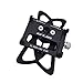 GUB Universal Phone Mount, Adjustable, Compatible with iPhone 8 Plus and Other Smartphones, Black with Band