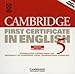 Cambridge First Certificate in English 5 Audio CD Set (2 CDs): Examination Papers from the University of Cambridge Local Examinations Syndicate (Fce Practice Tests) - University Of Cambridge Local Examinatio, University Of Cambridge Local Examinatio