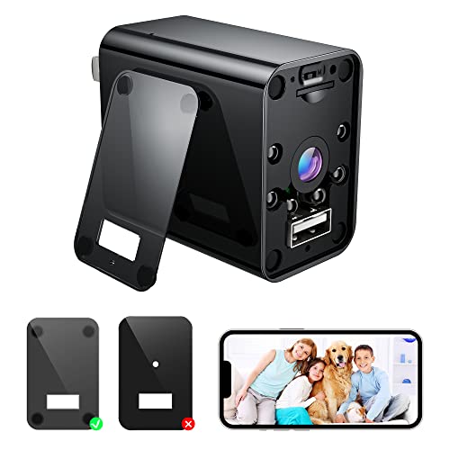 4K Hidden Camera Live Feed WiFi, KINGDANS Night
