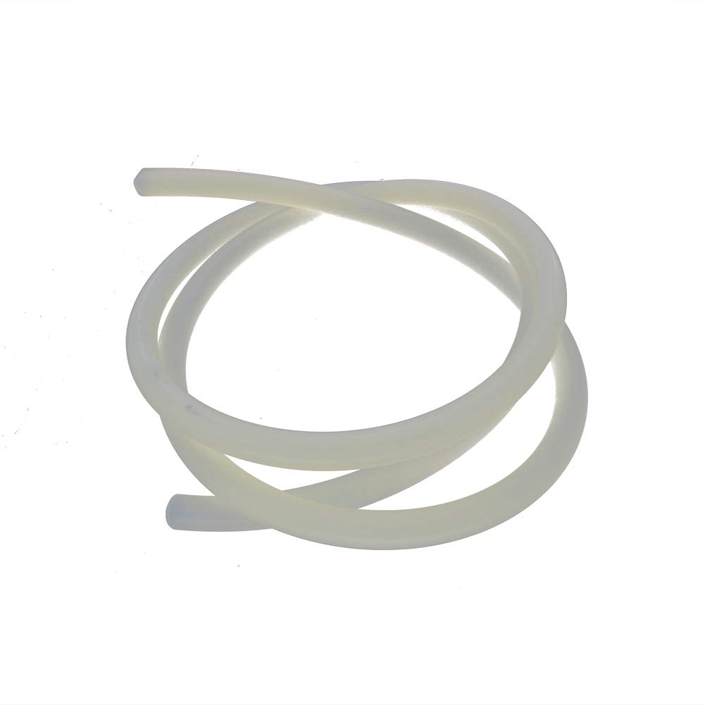 Othmro Clear Silicone Tube-10mm ID x 18mm OD Flexible Transparent Air Hose Connecting Tubing Water Oil 2m Pipe Good for Pump Transfer, Fluid Handling 1Pcs