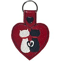Cat Lovers Key Fob or Luggage Tag