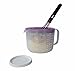 Tupperware Mix & Store Batter Bowl 8 Cup / 2 Qt Measuring Pitcher, Deep Purple.
