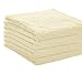 Pacific Linens Hand Towels, 4 Pack-White, Super Absorbent Ringspun, 100% Cotton, Ultra Soft (Size 19.5