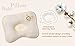 Simba Organic Cotton Breathable Pillow, Beige