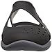 crocs Women's Swiftwater Wave W Flat, Black, 7 M US