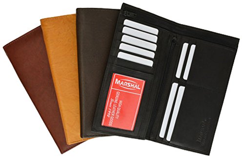 Checkbook Holder with Secure Zippers - Style 602CF