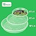 18 Pack of 6 inch & 8 inch & 10 inch Plant Saucers, Durable Plant Trays for Indoors Outdoors, Clear Plastic Flower Plant Pot Saucer, Made of Thicker, Stronger Plastic, with Taller Design (6″+8″+10″)thumb 1