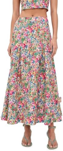 forest soul cotton midi dress FARM Rio Forest Soul Cotton Midi Dress