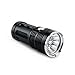 Hotkey 8000LM SKYRAY 10 x CREE XM-L T6 LED Flashlight Torch Powered By 4 x 18650 Hunting Lamp Perfect for Home and Outdoor