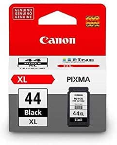 Amazon.com: Canon PG-44XLBK 9060B001AA Pixma E481 - Cartucho de tinta,  color negro : Productos de Oficina