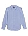 Nautica Boys' Solid Chambray Long Sleeve Button Down Shirt
