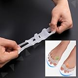 MiniEsting(TM) 2Pcs Toe Straightener Separator Gel