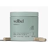 WELLBEL Women + Clean Supplement for Hair, Skin, and Nails, Vegan, Gluten Free, Non GMO 90 Count