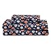HowPlum Sport Twin Sheet Set Microfiber Kids Boys Athlete Soccer Football Bedding, Blue