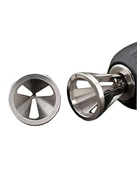 Deburring   Herramienta externa de acero inoxidable para eliminar quemadores de brocas de acero inoxidable, elimine los daños del extractor de acero inoxidable, color plateado para pernos de tamaño 8 32 (2 unidades)