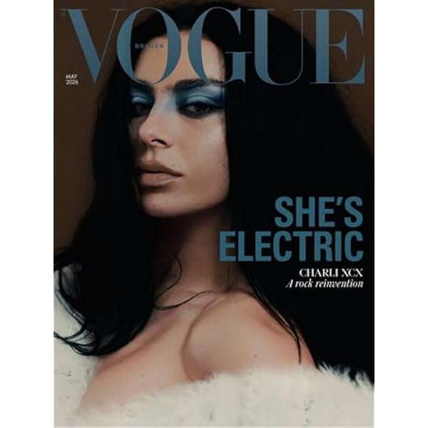 British Vogue Magazine May 2026 : She's Electric, Charli XCX