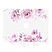 TOP CASE - Air 11-Inch Floral Reflection Pattern Graphics Rubberized Hard Case Cover for Macbook Air 11