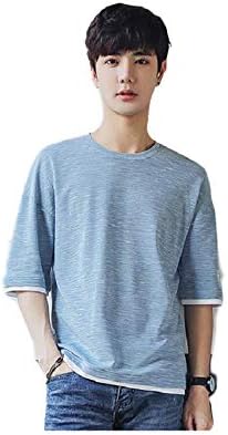 Amazon Co Jp Tシャツ インナーシャツ 五分袖 メンズ 肌着 綿麻シリーズ 丸首 薄手 春夏秋 無地 おおきいサイズ半袖 服 ファッション小物 Amazon Co Jp Tシャツ インナーシャツ 五分袖 メンズ 肌着 綿麻シリーズ 丸首 薄手 春夏秋 無地 おおきいサイズ半袖 服 ファッション小物