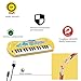 aPerfectLife Multifunction Electronic Kids Keyboard (Yellow)
