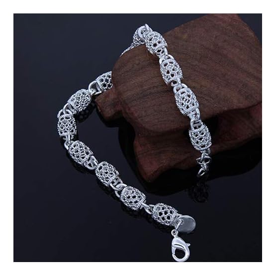 Aland-Womens-925-Sterling-Silver-Hollow-Chain-Bracelet-Charm-Wrist-Bangle-Clasp-Gift Aland-Womens-925-Sterling-Silver-Hollow-Chain-Bracelet-Charm-Wrist-Bangle-Clasp-Gift