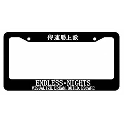 Lowered Plate Bracket Endless Nights JDM Style Lowered License - Foto 5
