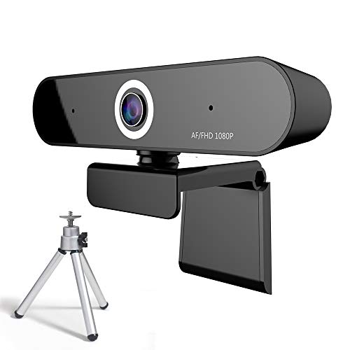 Webcam with Microphone 1080P FUVISION,Stream Webcam,Computer Camera for Video Conferencing,Recording and Streaming,Web Cam with 90 Degree Extended View,HD Webcam for PC,Laptop and Desktop