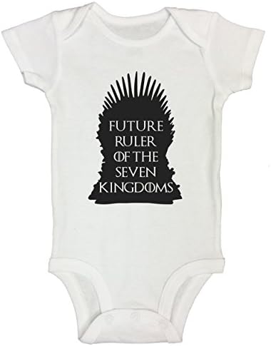 Funny Kids Game of Thrones Onesie “Future Ruler of Seven Kingdoms” - Funny Threadz