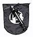 Beach Umbrella Sand Anchor, Metal Beach Umbrella Holder-Stands-Sand Grass Auger with Beach Bag-Heavy Duty Black