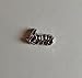 Silver SCRIPTED LOVE Floating Charm