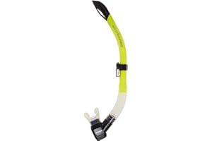 SCUBAPRO Escape Semi-Dry Snorkel, with Purge Valve and Splashguard Barrel-Top Design