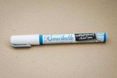 Simply remarkable waterproof chalk pen to write or draw…