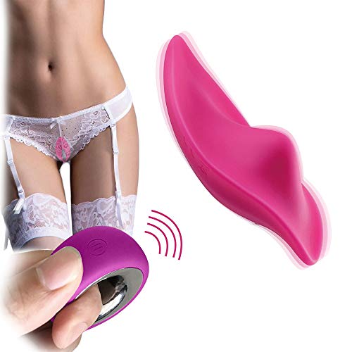 Wearable Panty Vibrator with Wireless Remote Control Panties Vibrating Eggs-Pelepas 12 Vibration Patterns Medical Silicone Waterproof Invisible Clitoral Stimulator Sex Toys for Women Couples (Pink)