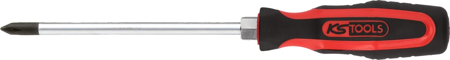 KS Tools 159.1154 ERGOTORQUEplus Screwdriver, PH1, 255 mm