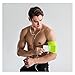 Huluwa Sports Armband Cell Phone Armband Fitness Jogging Sports Sleeve for Mobile Phone, Black, L (Arm 11.9
