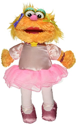 Sesame Street Plush 11" Zoe Ballerina Doll by Fisher Price