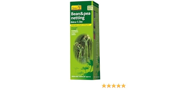 Malla para judías y Guisantes de 6 m x 1, 7 m: Amazon.es: Jardín